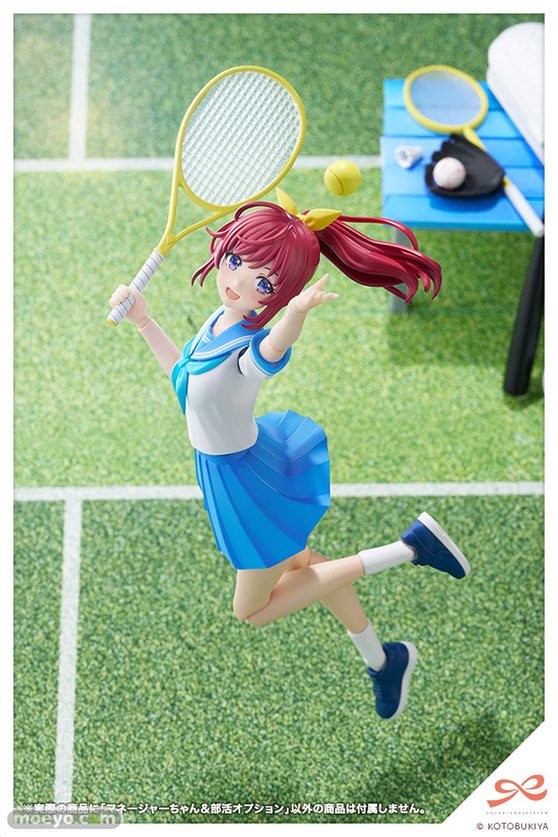 コトブキヤ 創彩少女庭園 マネージャーちゃん＆部活オプション 西丸芳弘 丸家裕之介 プラモデル 01