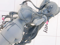 【WF2025夏】【アダルトフィギュア】Lovely新作美少女フィギュア「羅刹姫 沙鬼 制服VER.」監修中原型が展示！