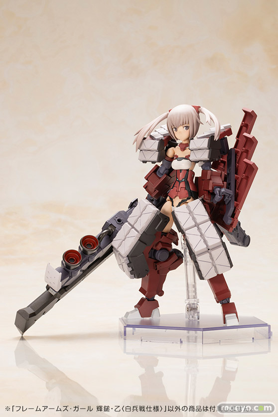 コトブキヤ フレームアームズ･ガール 輝鎚・乙〈白兵戦仕様〉 谷林タカシ 白髭 創 KOTOBUKIYA プラモデル フィギュア 15