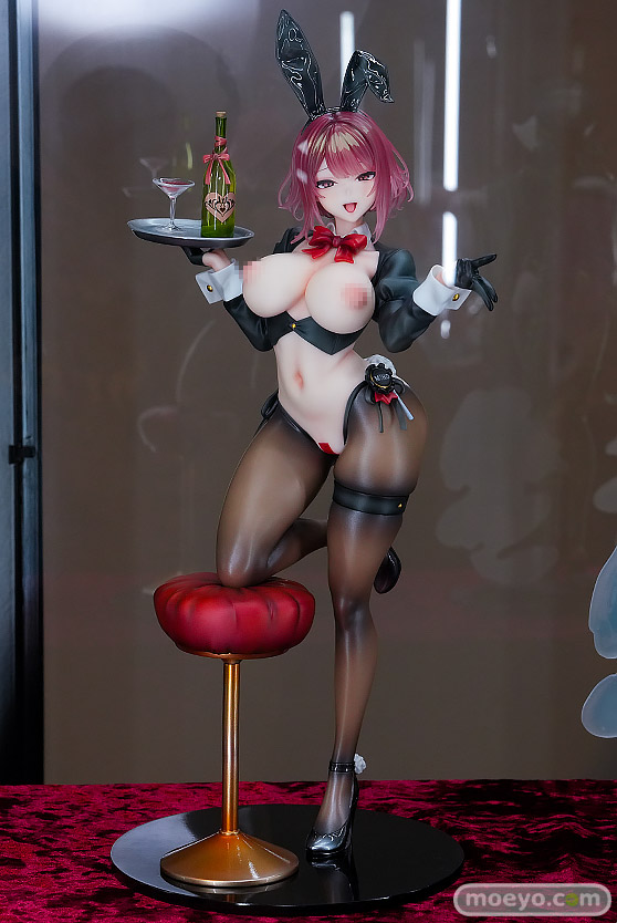第11回 ネイティブグループ合同展示会（エロホビ） エロ フィギュア キャストオフ  ロケットボーイ だにまる氏描き下ろしオリジナルキャラクター 辻中みほ　逆バニーver. げぼぼ 木村 01