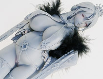 【WF2025夏】【アダルトフィギュア】ELF BEACH新作エロフィギュア「誘惑のカードゲーム -ダイヤの女王」監修中原型が展示!