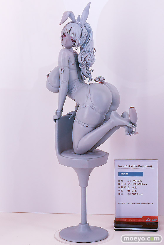 ワンダーフェスティバル2025 [夏]  フィギュア SIKI ANIM シャンパンとバニーガール・ローゼ SUEスーエ 01