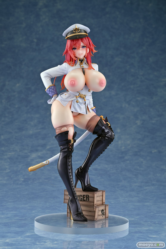 Pink-Cat ネイティブ 魔太郎氏オリジナルイラスト 紅蓮の将校タチアナ デイラ グラハム仮面 エロ キャストオフ フィギュア 07