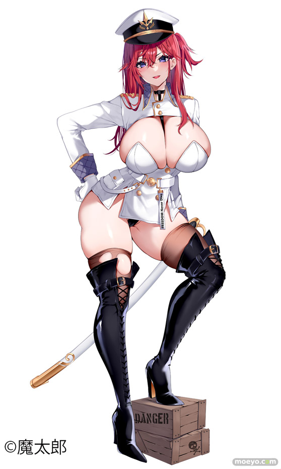 Pink-Cat ネイティブ 魔太郎氏オリジナルイラスト 紅蓮の将校タチアナ デイラ グラハム仮面 エロ キャストオフ フィギュア 21