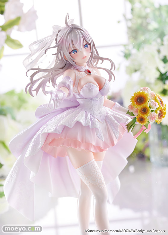 KADOKAWA KDcolle 時々ボソッとロシア語でデレる隣のアーリャさん アリサ・ミハイロヴナ・九条 ウエディングドレスver. 榎本うに子 株式会社サウザンド 井本絵美子 KDcolle フィギュア 12