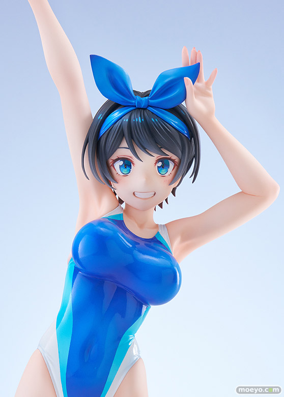 ホビージャパン AMAKUNI 深井涼介 五日市歩 i-con スイムスーツシルエット　彼女、お借りします　更科瑠夏 競泳水着Ver. メガホビEXPO2025 フィギュア 14