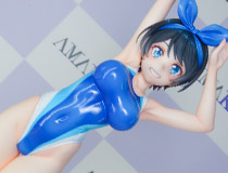 【メガホビEXPO2025】ホビージャパン新作美少女フィギュア「スイムスーツシルエット　彼女、お借りします　更科瑠夏 競泳水着Ver.」予約受付開始！