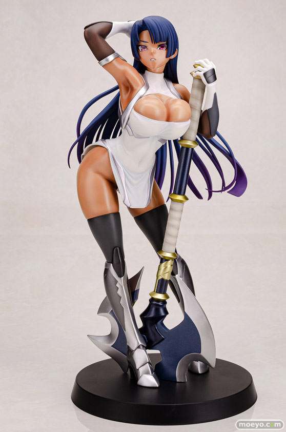 Q-six 対魔忍RPGX 淡き若紫 八津紫 日焼けver. ノルグレコ K2 キャストオフ エロ フィギュア 製品版 01