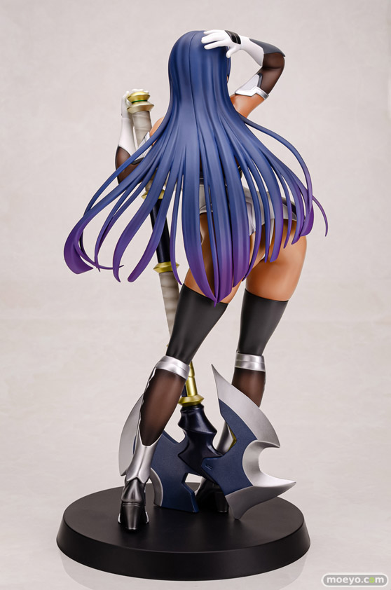 Q-six 対魔忍RPGX 淡き若紫 八津紫 日焼けver. ノルグレコ K2 キャストオフ エロ フィギュア 製品版 04