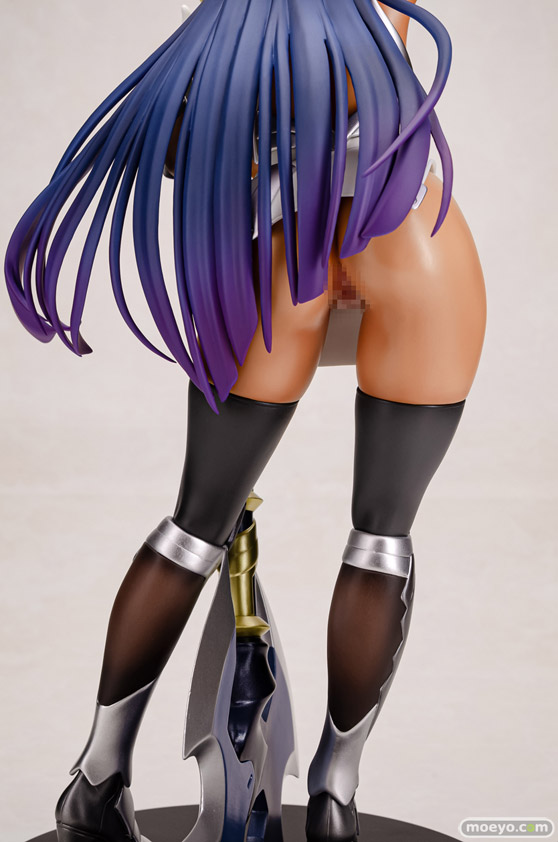 Q-six 対魔忍RPGX 淡き若紫 八津紫 日焼けver. ノルグレコ K2 キャストオフ エロ フィギュア 製品版 19