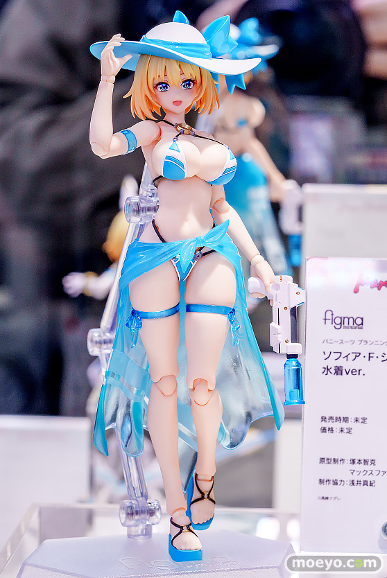 バニースーツ プランニング POP UP STORE in あみあみ秋葉原フィギュアタワー店 マックスファクトリー figma バニースーツ プランニング ソフィア・F・シャーリング 水着ver. 塚本智克 前田涼輔 SF345 浅井真紀 フィギュア 02