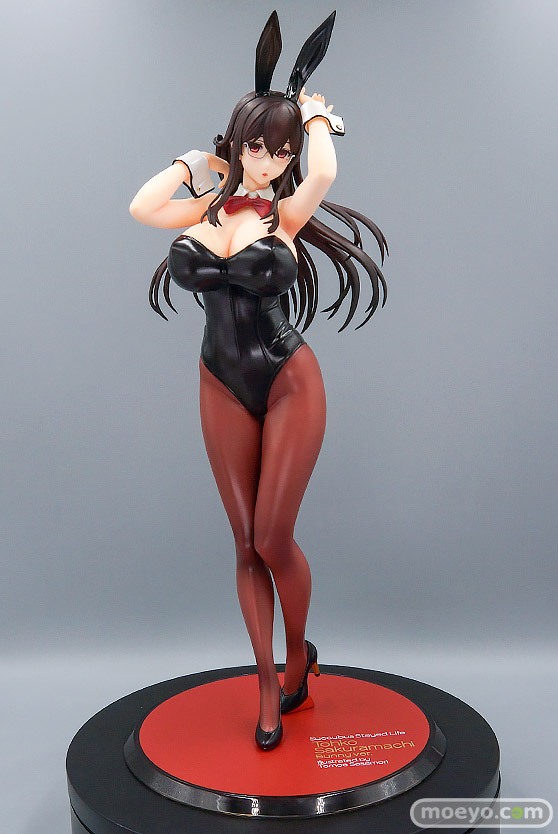 オーキッドシード サキュバステードライフ 櫻待冬子 バニーver. 石山智 フィギュア 製品版 01