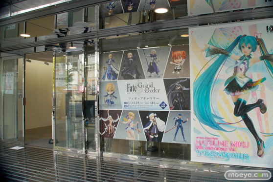 Fate Grand Order フィギュアギャラリー　会場の様子01