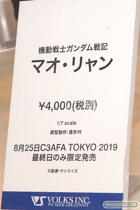 C3AFA TOKYO 2019　バンダイ プレックス メガハウス ボークス 千値練 バンコレ！ 38
