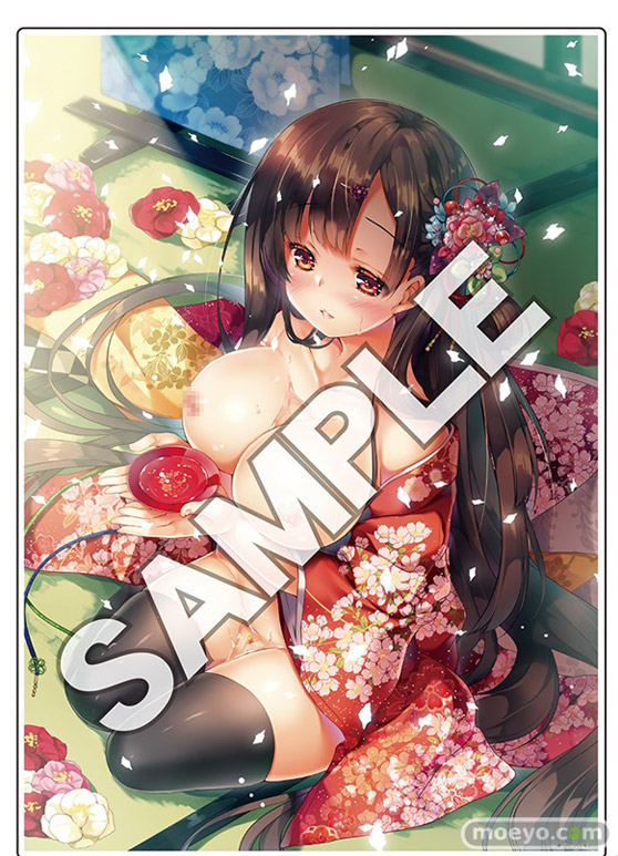 花畑と美少女 櫻:COMIC阿吽Pin-up アクリルアートコレクションSP アダルトキーチェーン 01