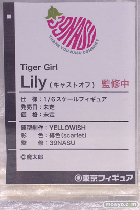 39NASU Tiger Girl Lily（キャストオフ） YELLOWISH 緋色 魔太郎 エロ フィギュア 2023春 ホビーメーカー合同展示会 13