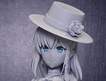 【WF2023冬】アワートレジャー新作美少女フィギュア「アッセンブル・ヒロインズ キャスター / シャルロット・コルデー【Summer Queens】」監修中原型が展示！