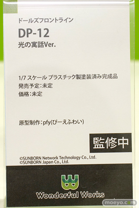 フィギュア ワンダーフェスティバル2023 [夏]  wonderfl works ドールズフロントライン DP-12 光の寓話Ver. pfy 16