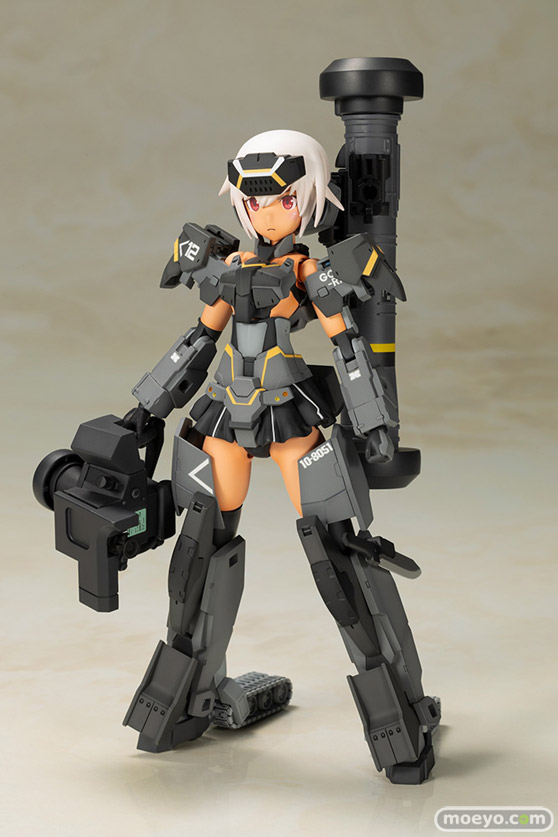 コトブキヤ フレームアームズ・ガール 轟雷改[黒] with FGM148タイプ 対戦車ミサイル 清水康智 今井康博 堀克彦 プラモデル01