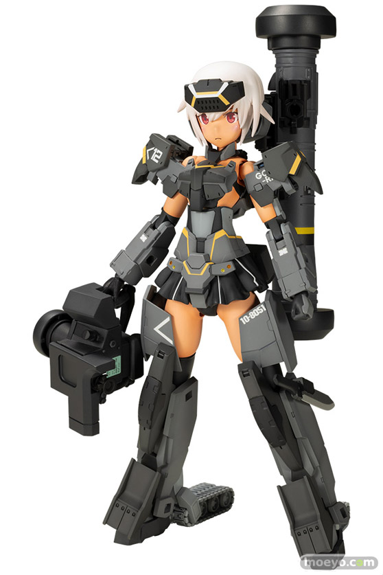 コトブキヤ フレームアームズ・ガール 轟雷改[黒] with FGM148タイプ 対戦車ミサイル 清水康智 今井康博 堀克彦 プラモデル14