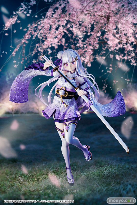『Re:ゼロから始める異世界生活』 エミリア 戦装束ver.が1/7フィギュア化！　5月1日（木）より予約受付開始！ 01