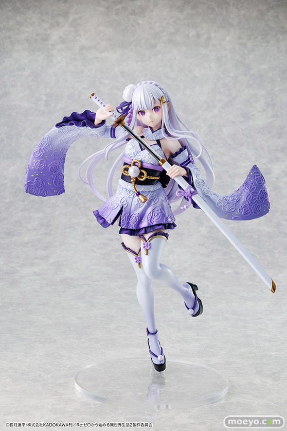『Re:ゼロから始める異世界生活』 エミリア 戦装束ver.が1/7フィギュア化！　5月1日（木）より予約受付開始！ 02